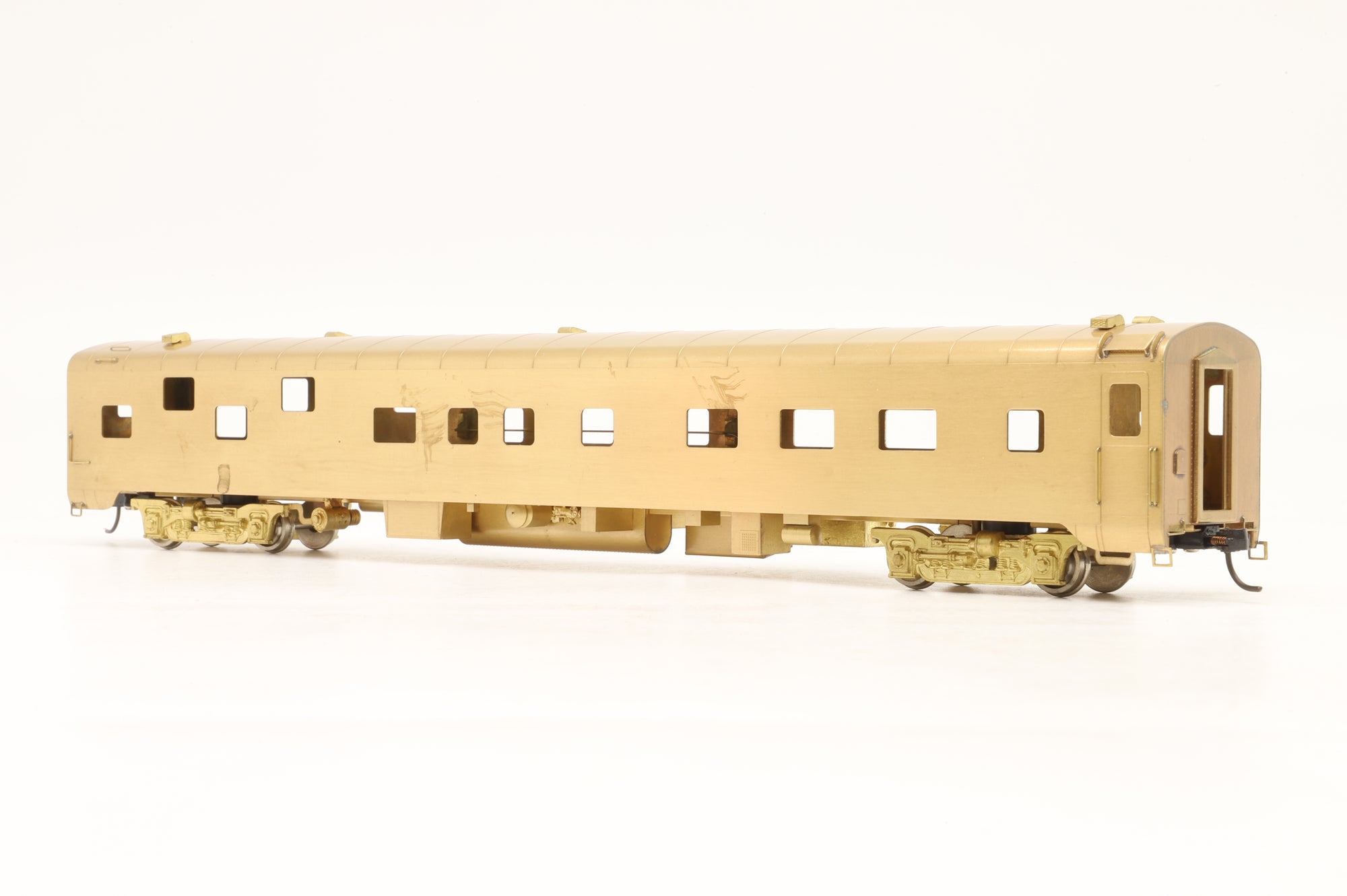 Oriental Limited/KMT HO North Coast Limited Sleeper #350 w/o Skirts, Plain Brass
