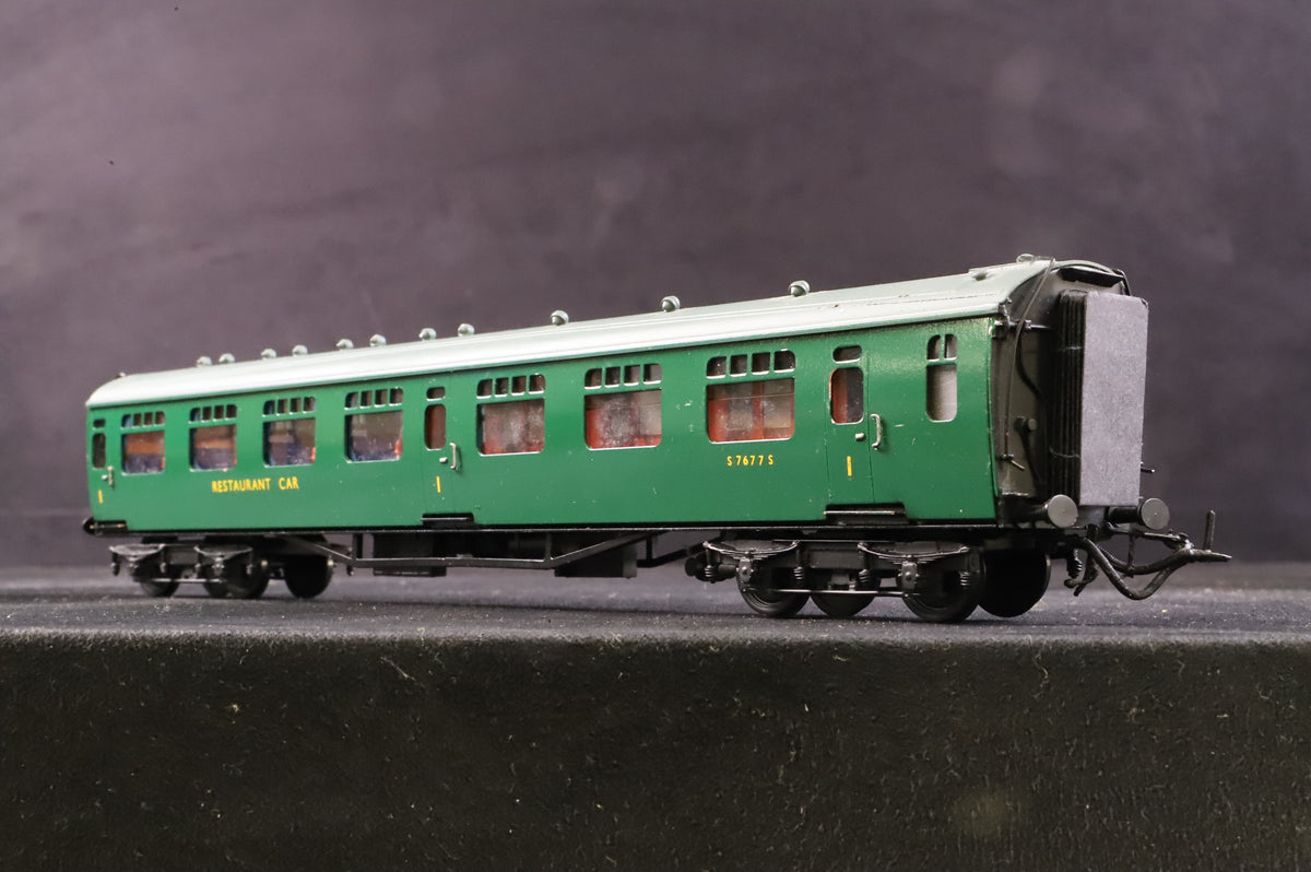 Lawrence Scale Models OO Rake Of 2 Streamlined Bulleid Coaches Green