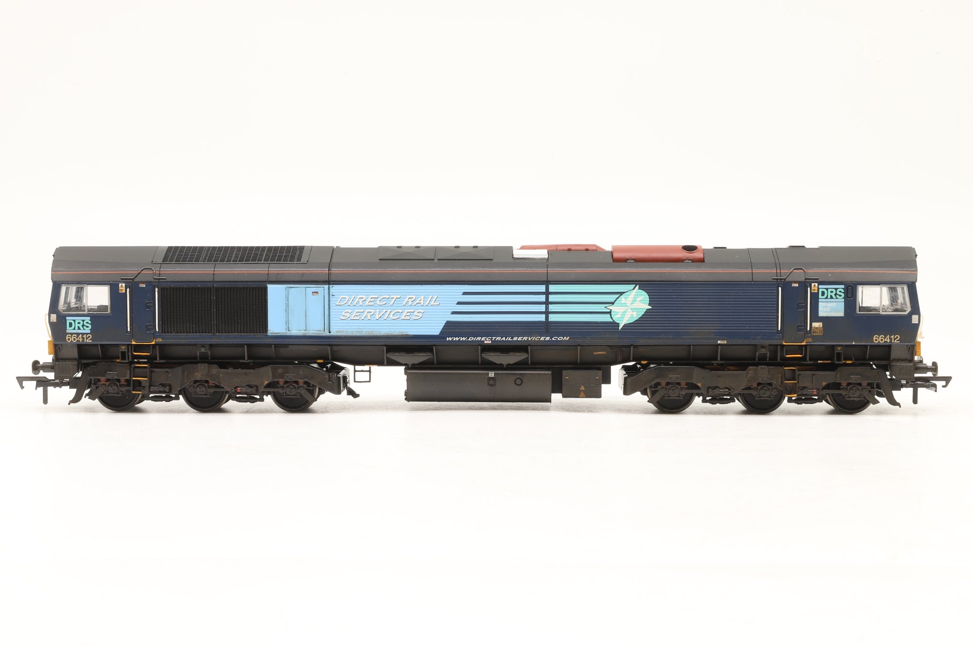 Bachmann OO 32-976DC Class 66/9 Diesel '66412' Weathered & DCC Sound