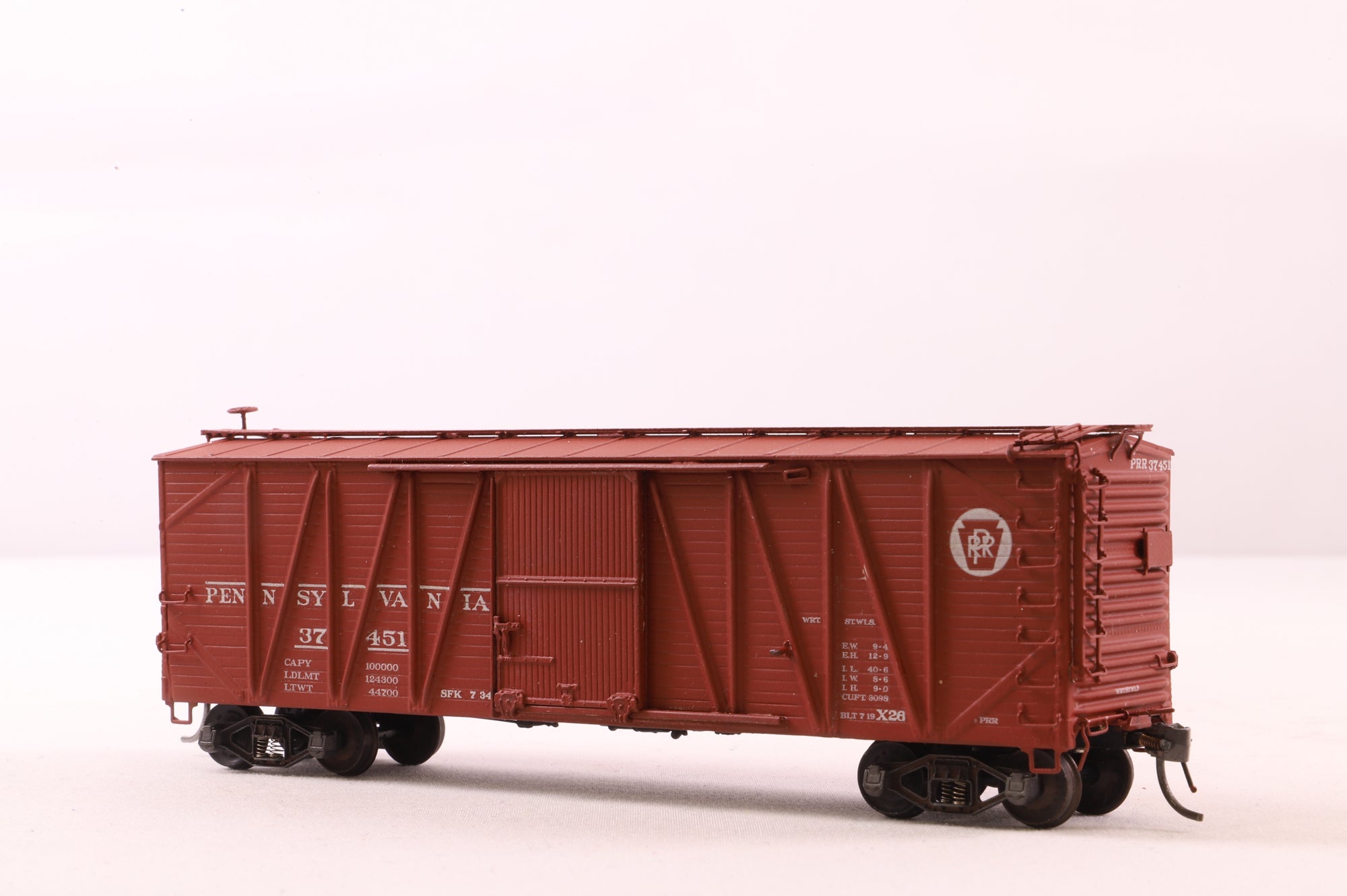 Overland Models HO Brass OMI-3098 Box Car USRA Single-sheath w/ Wood Door w/ Load C/P Tolf '37451'