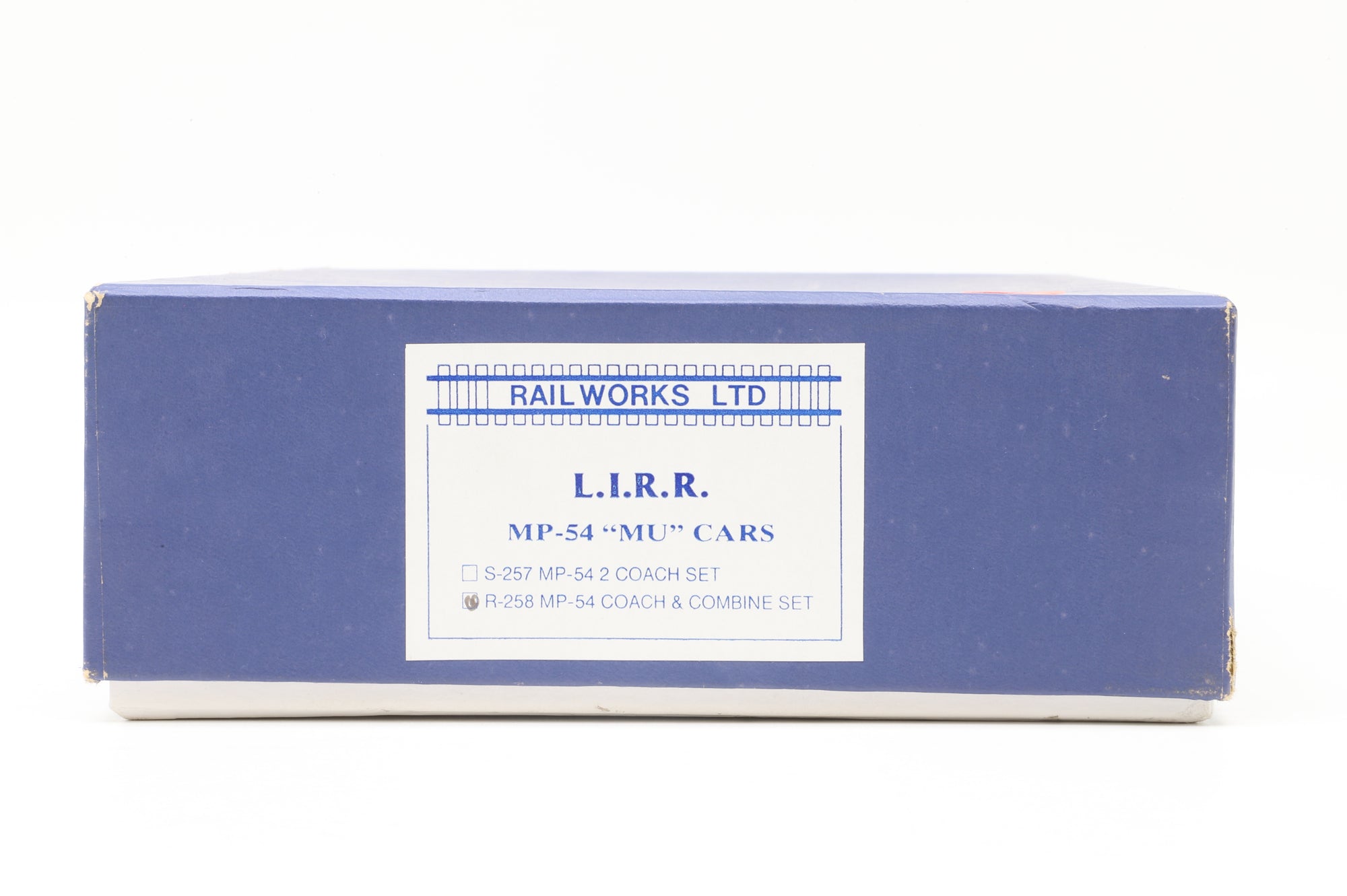 Railworks Ltd HO Brass R-258 L.I.R.R MP-54 'MU' Cars Coach & Combine Set Unpainted