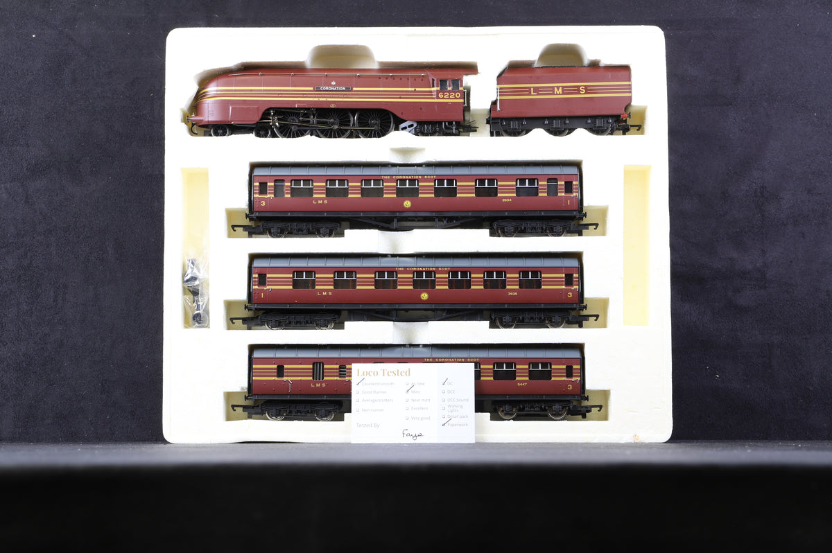 Hornby OO R2199M The Coronation Scot Train Pack Ltd Ed 239/ 1500