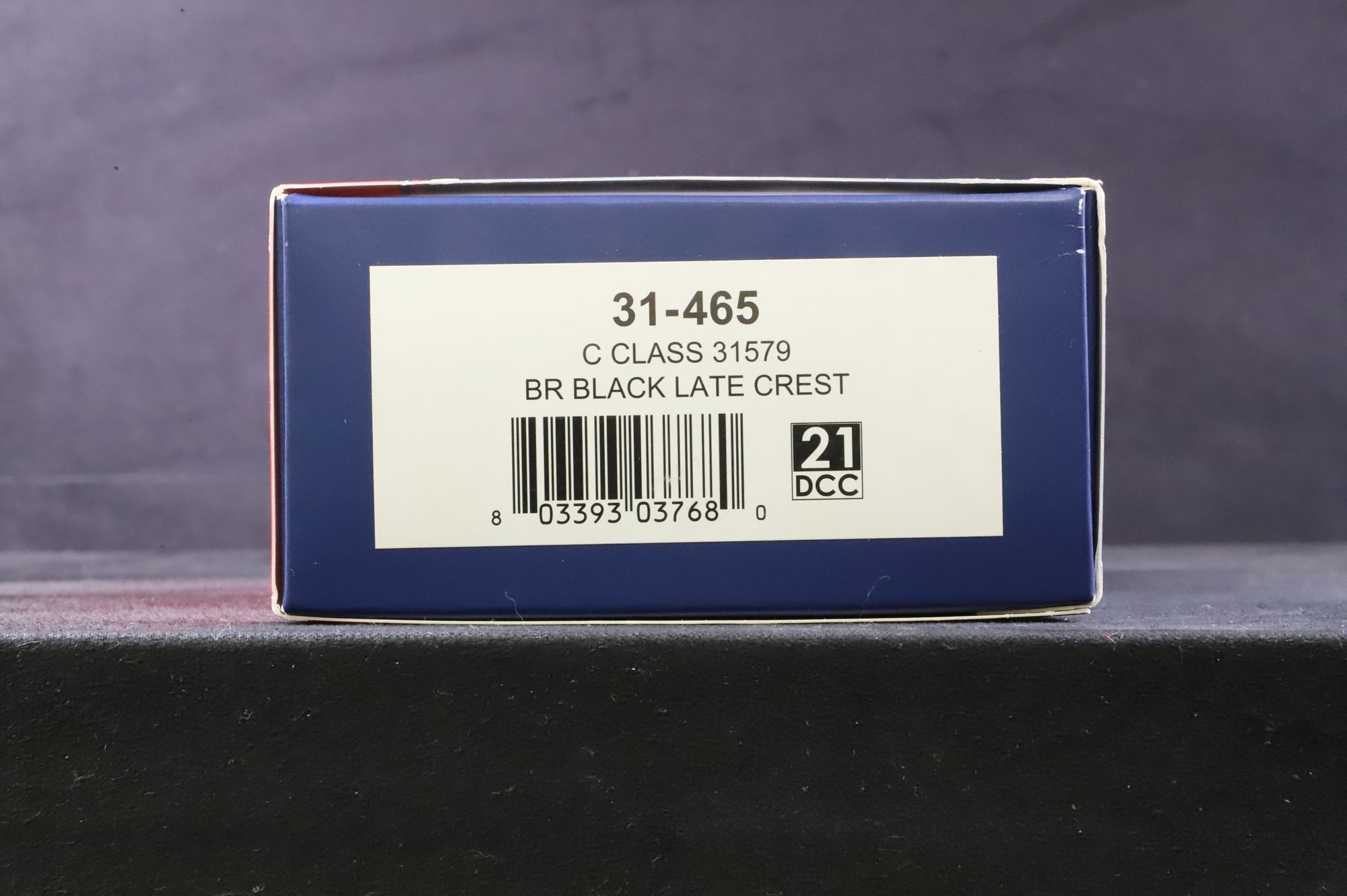 Bachmann OO 31-465 C Class 31579 in BR Black w/ Late Crests