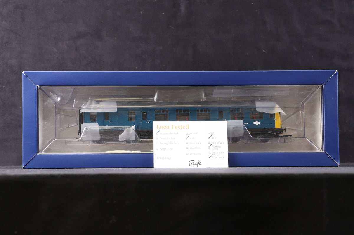 Bachmann OO 31-325DC Class 105 Two Car DMU BR Blue w/Yellow Ends, DCC Fitted