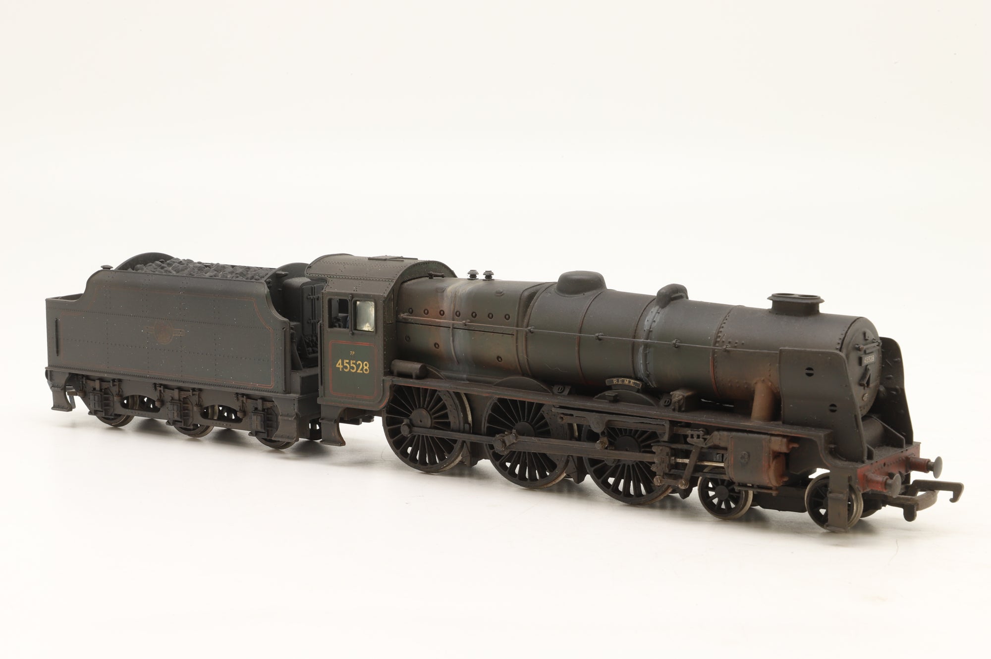 Bachmann OO 31-203 Rebuilt Patriot '45528' 'R.E.M.E' BR Green E/C Weathered