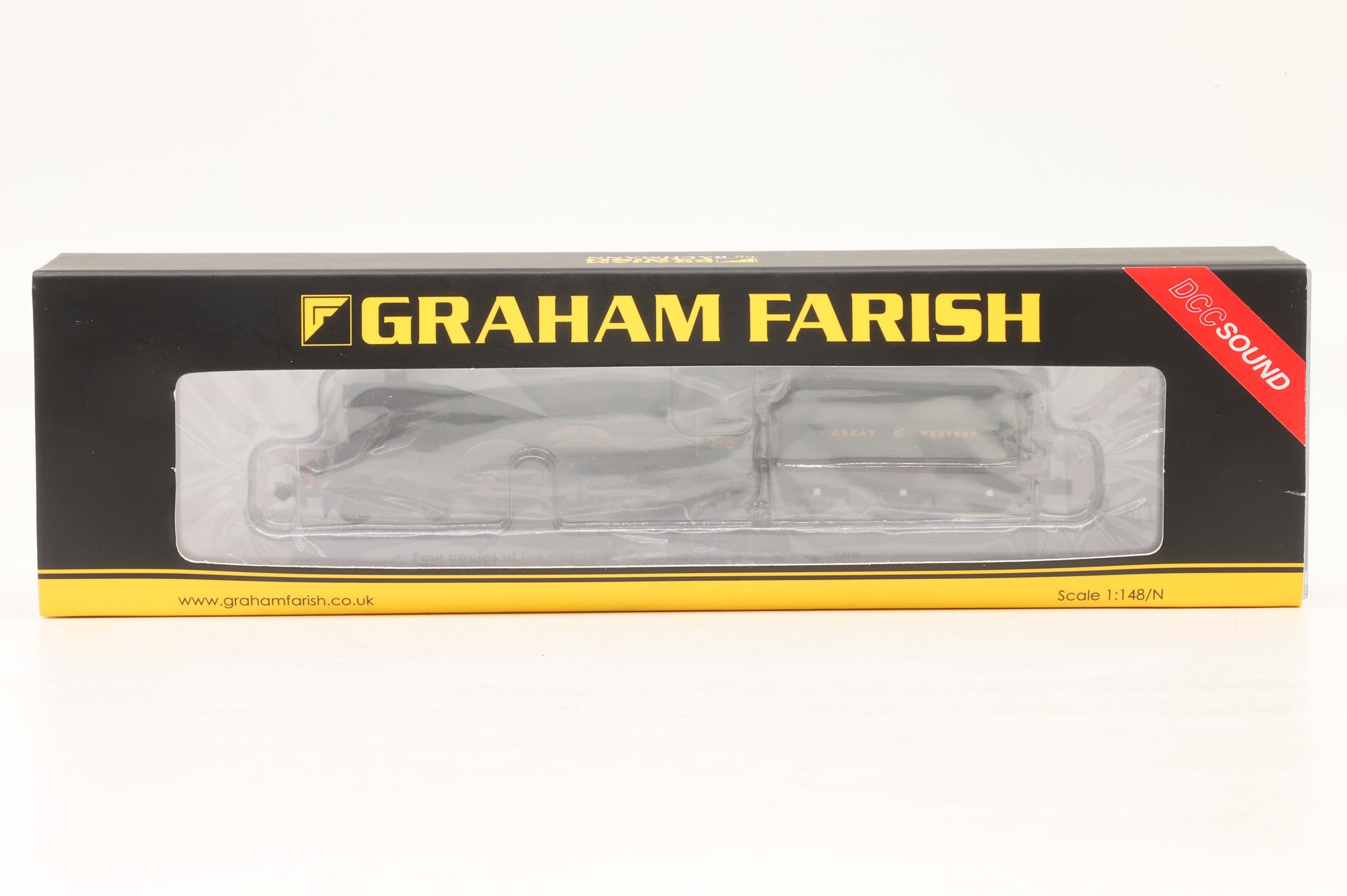 Graham Farish N 372-033DS Castle Class 5029 'Nunney Castle' in GWR Green – DCC Sound