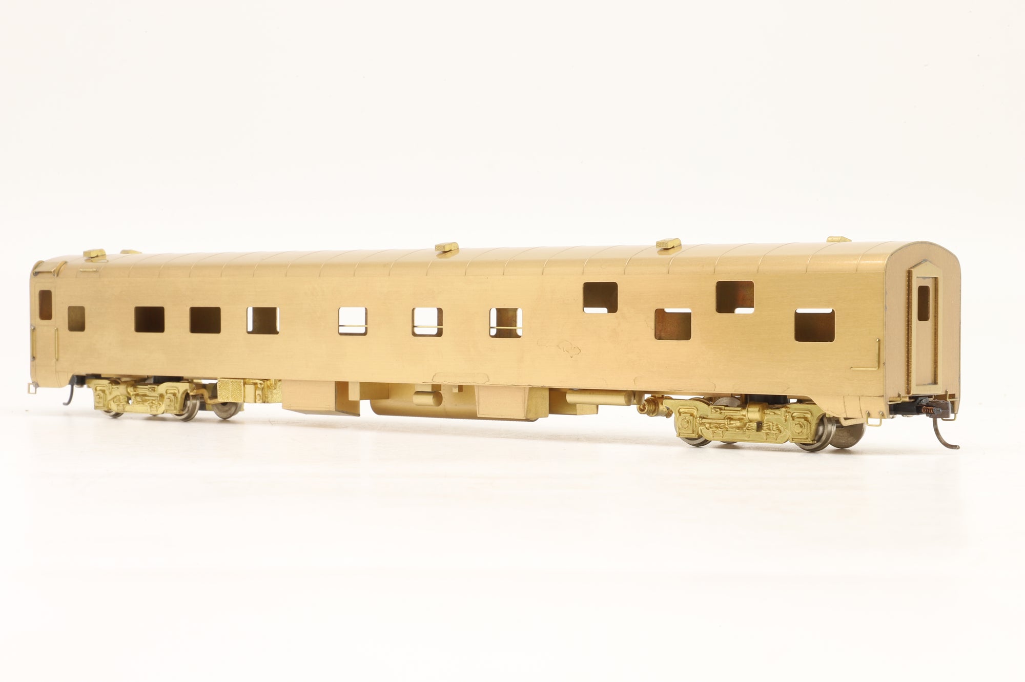 Oriental Limited/KMT HO North Coast Limited Sleeper #350 w/o Skirts, Plain Brass
