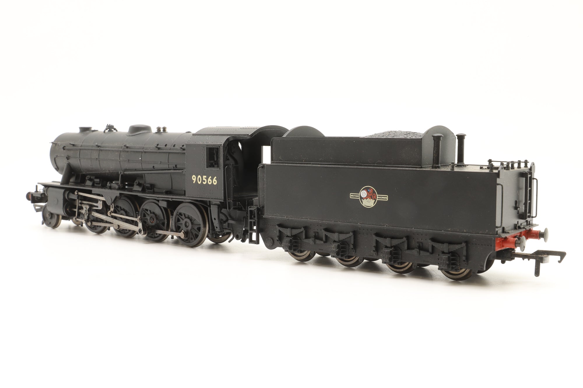 Bachmann OO 32-256 WD 2-8-0 Austerity '90566' BR Black Late Crest