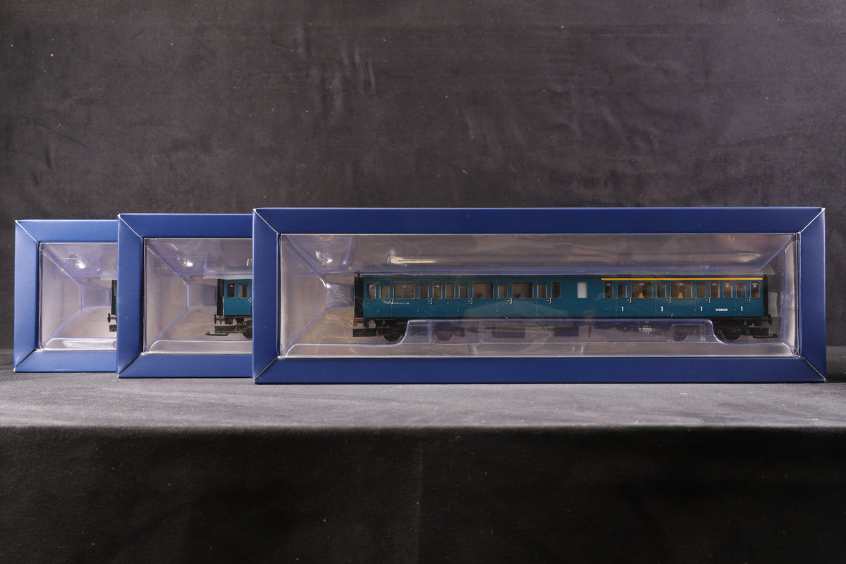 Bachmann OO 35-504SF Class 117 3 Car DMU BR Blue, DCC Sound