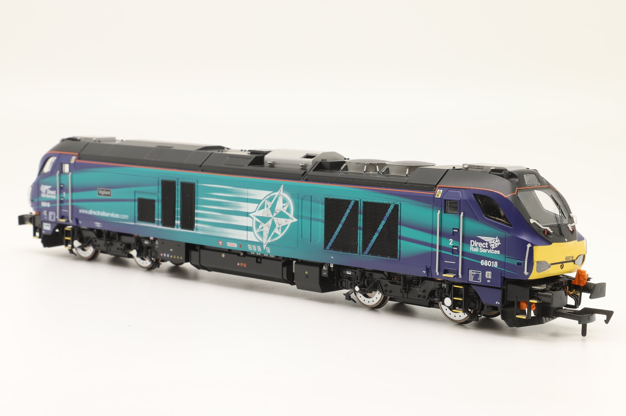 Dapol OO 4D-022-020 Class 68 'Vigilant' '68018' DRS Compass, DCC Sound
