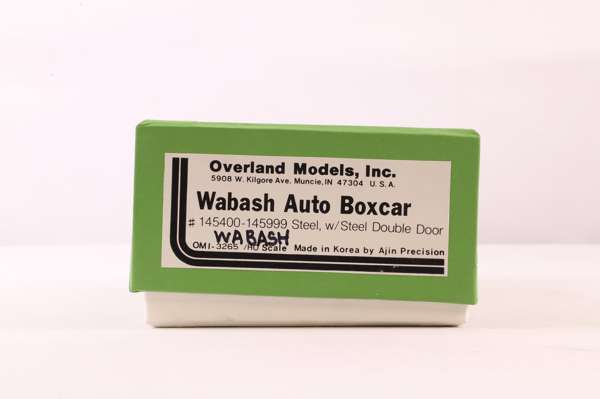 Overland Models HO Brass OMI-3265 Wabash Auto Boxcar Steel Double Door '45417'