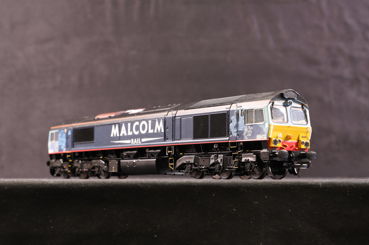 Bachmann OO 32-979 Class 66 Diesel &#39;66412&#39; Malcolm Rail