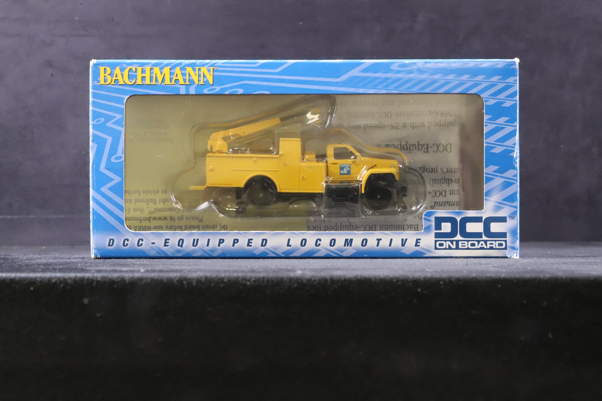 Bachmann HO 16903 HI Rail Equipment Truck W/Crane Contrail DCC Fitted