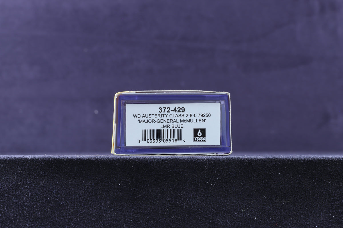 Graham Farish N 372-429 Class WD 2-8-0 &#39;79250&#39; &#39;Major-General Mc Mullen&#39; Longmoor Military Railway Blue