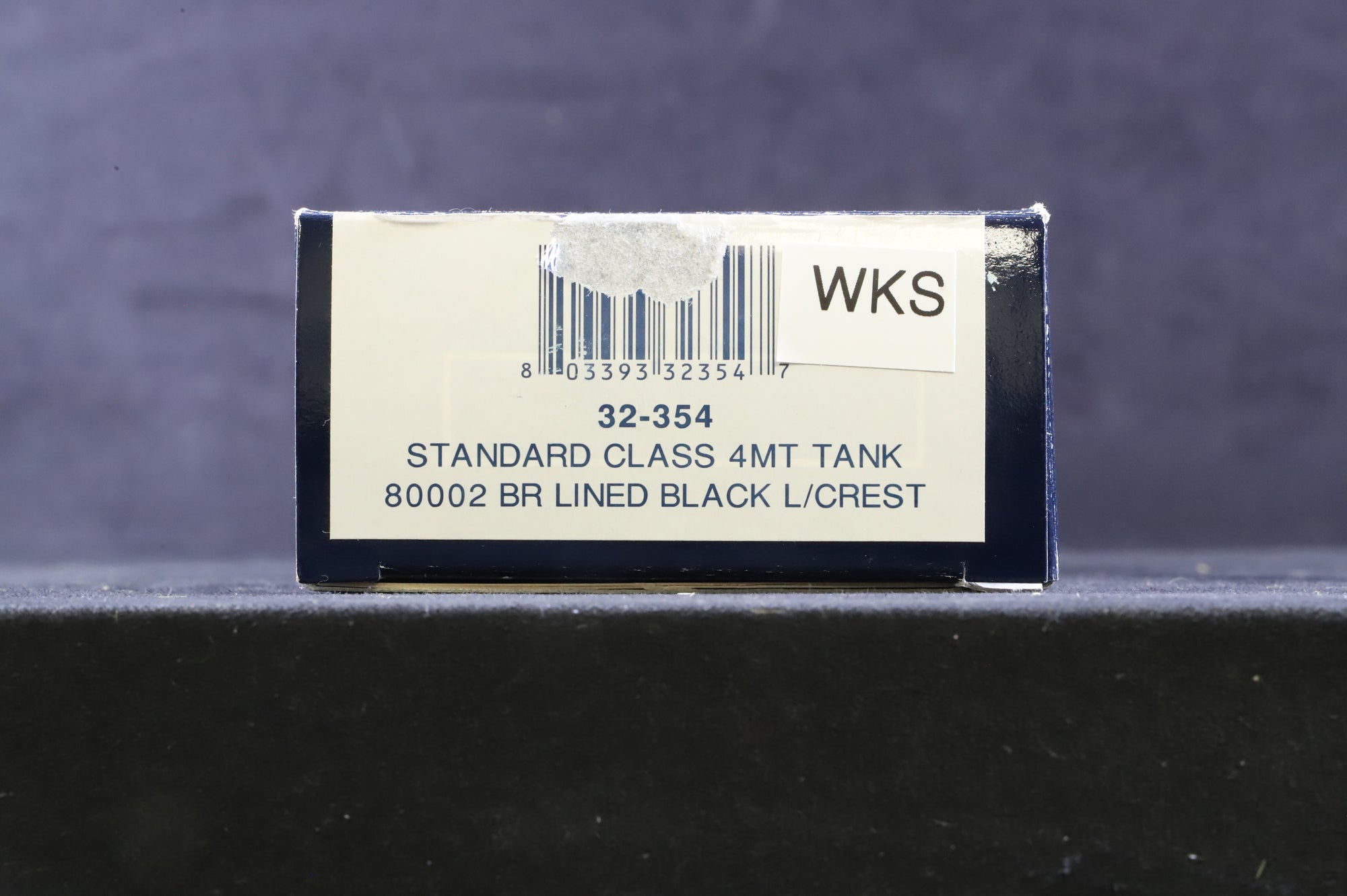 WORKSHOP Bachmann OO 32-354 Standard 4MT 80002 in Lined BR Black w/ Late Crests