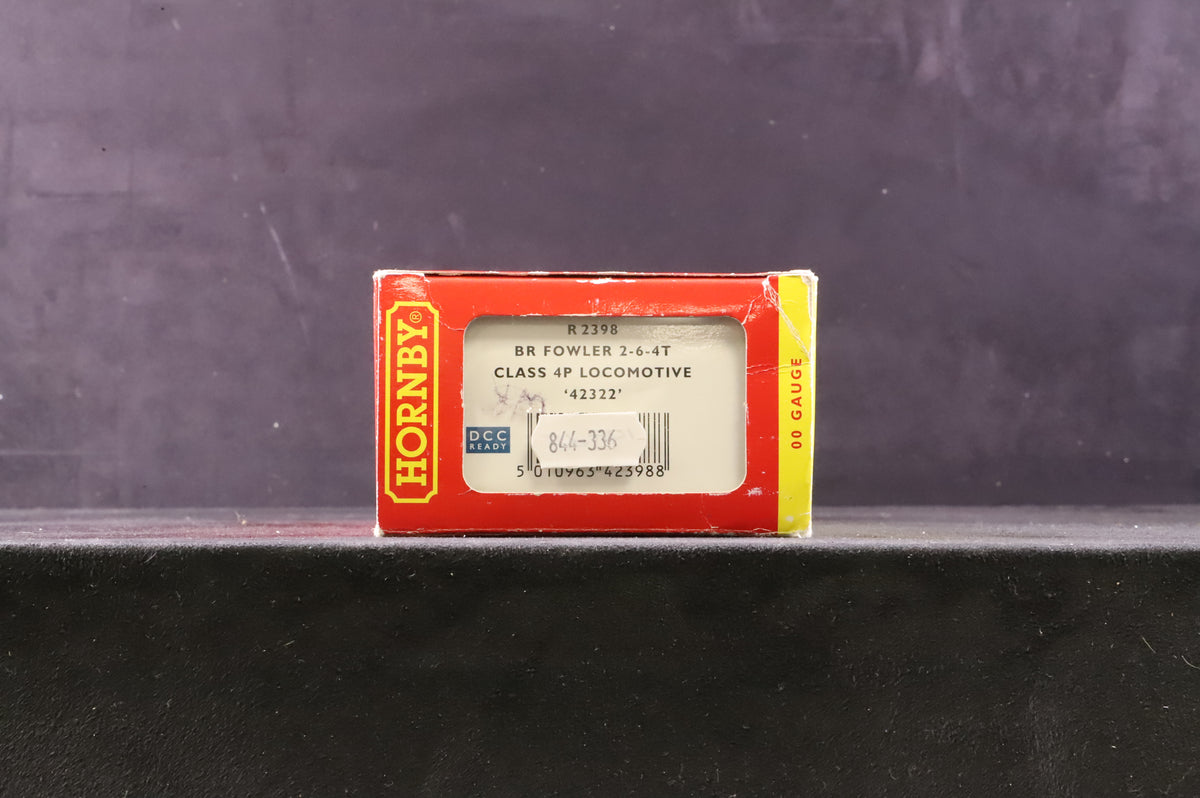 Hornby OO R2398 Class 4P Fowler &#39;42322&#39; BR Black