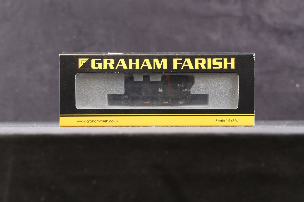 Graham Farish N 372-206 Class 3F Jinty &#39;47231&#39; BR Black E/C