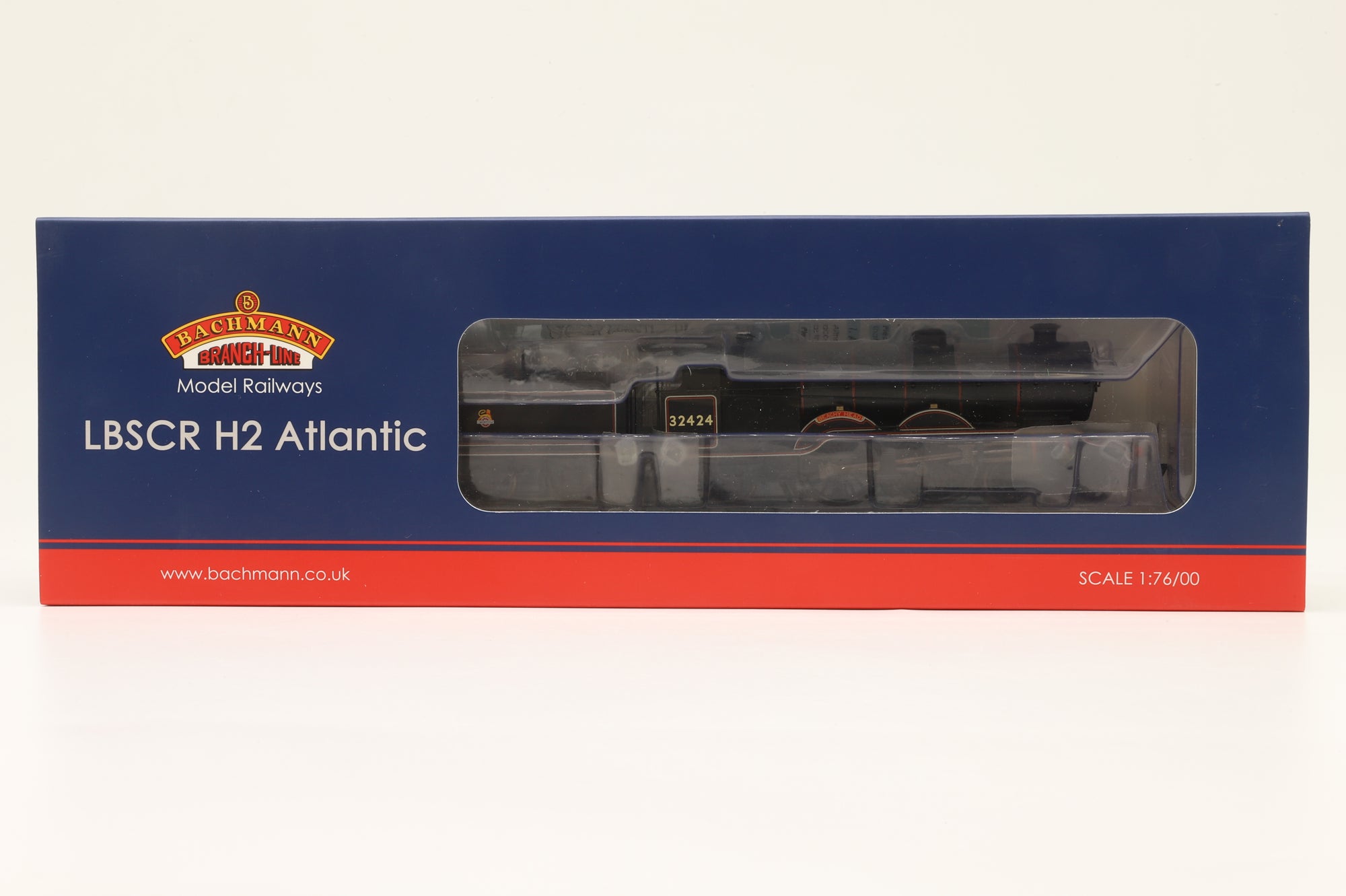 Bachmann OO 31-921 H2 Class '32424' 'Beachy Head' BR Lined Black E/C