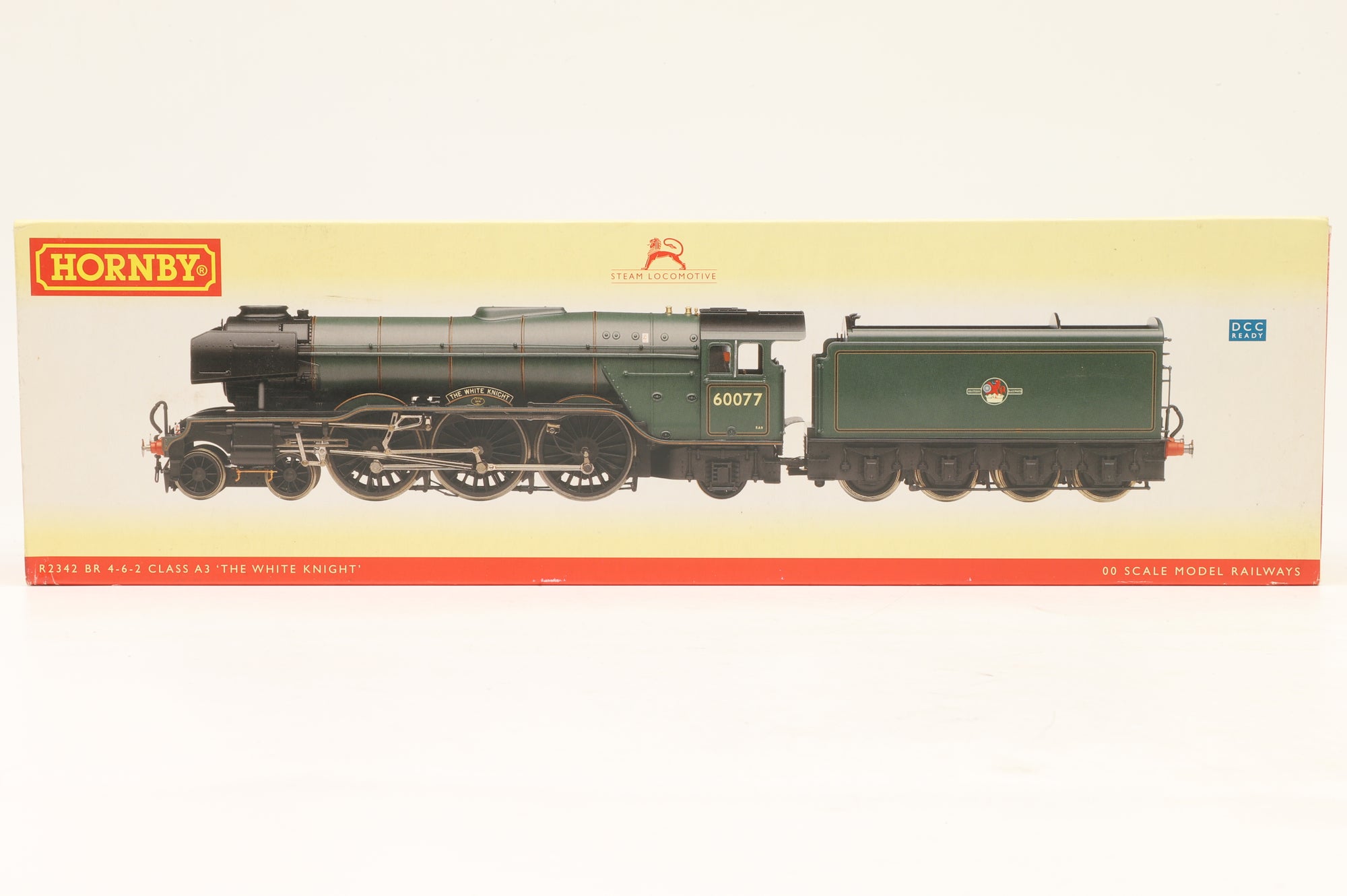 Hornby OO R2342 Class A3 '6077' 'The White Knight' BR Lined Green L/C