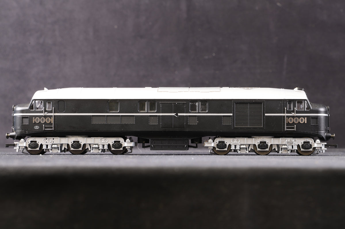 Dapol/Hattons OO 10001FP BR Plain Black w/Chrome Fittings