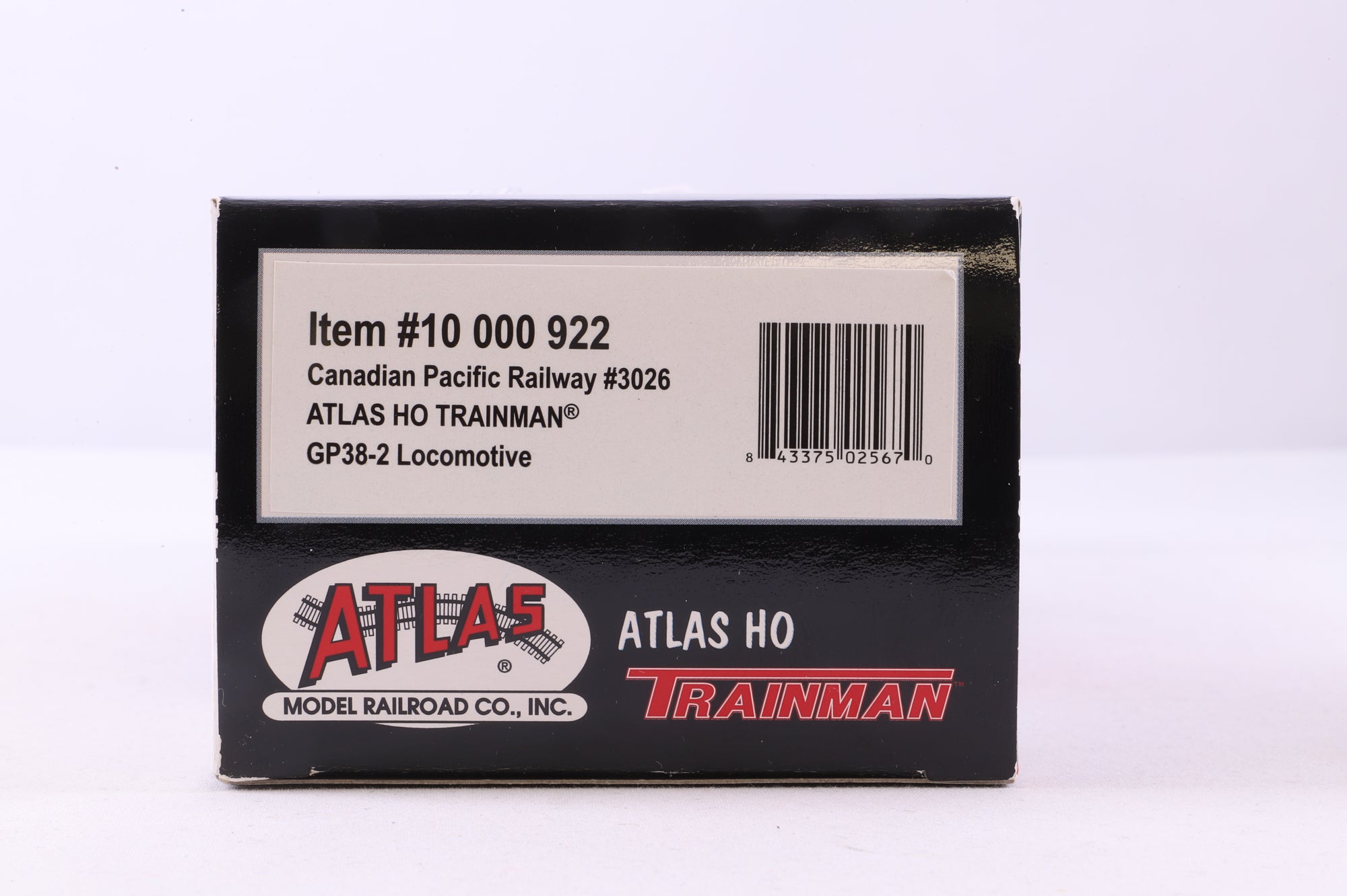 Atlas HO 10 000 922 GP38-2 Canadian Pacific '3028'