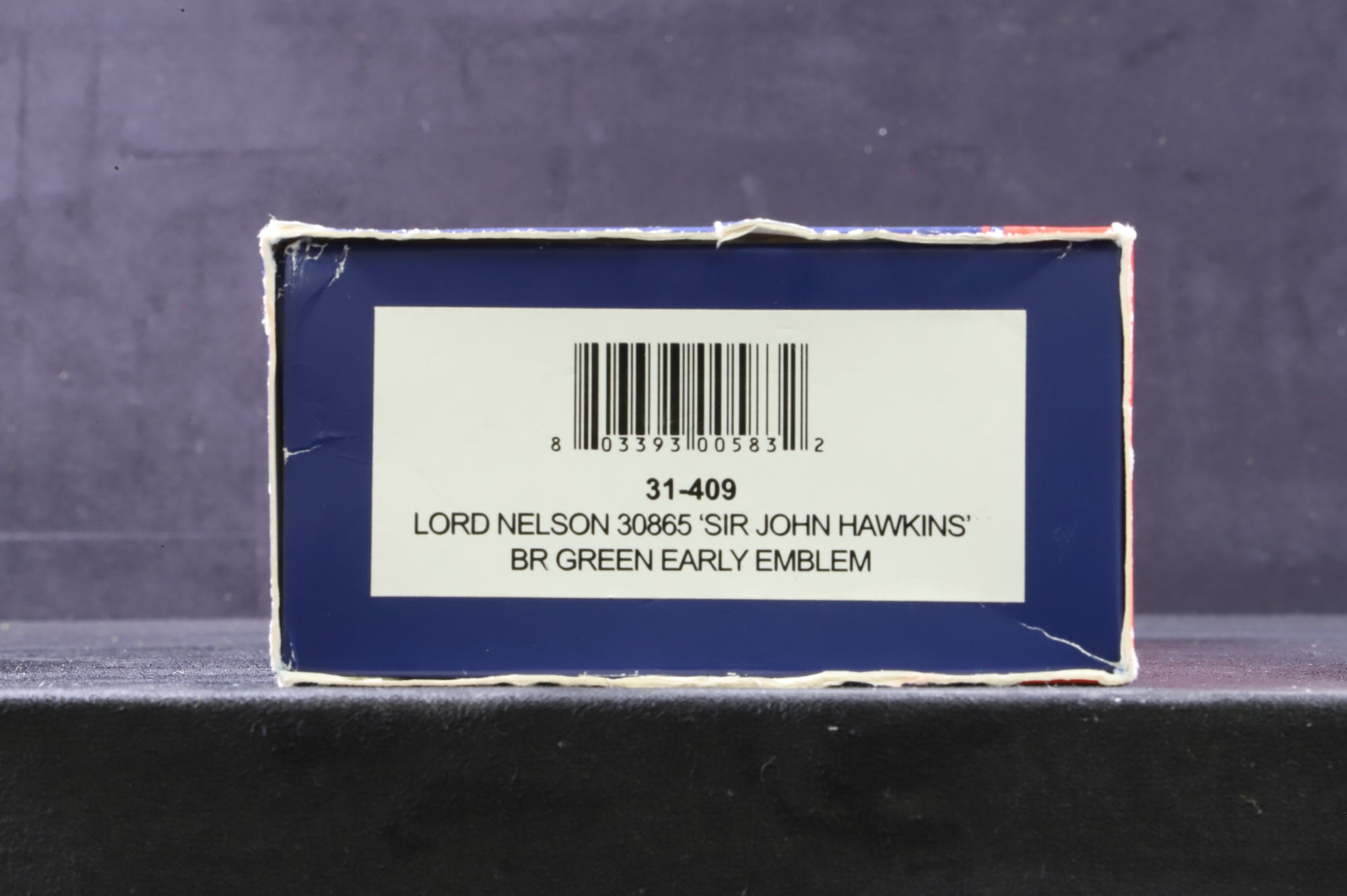 Bachmann OO 31-409 Lord Nelson Class 30865 'Sir John Hawkins' in BR Green w/ Early Crests