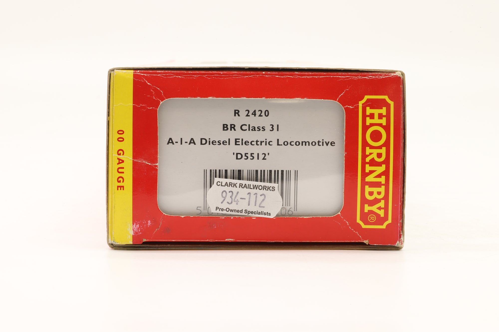 Hornby OO R2420 Class 31 'D5512' AIA-AIA Diesel Locomotive BR Green