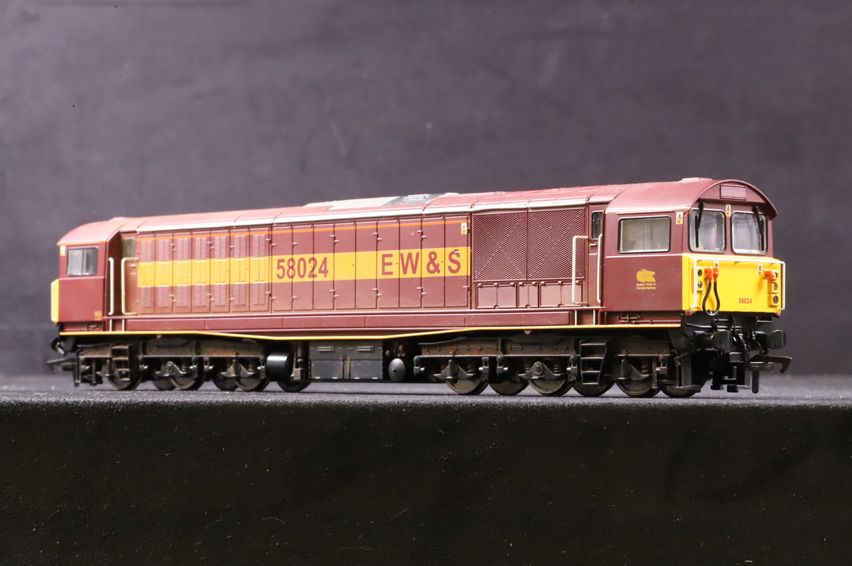 WORKSHOP Heljan OO 5807 Class 58 Diesel &#39;58024&#39; EWS Weathered