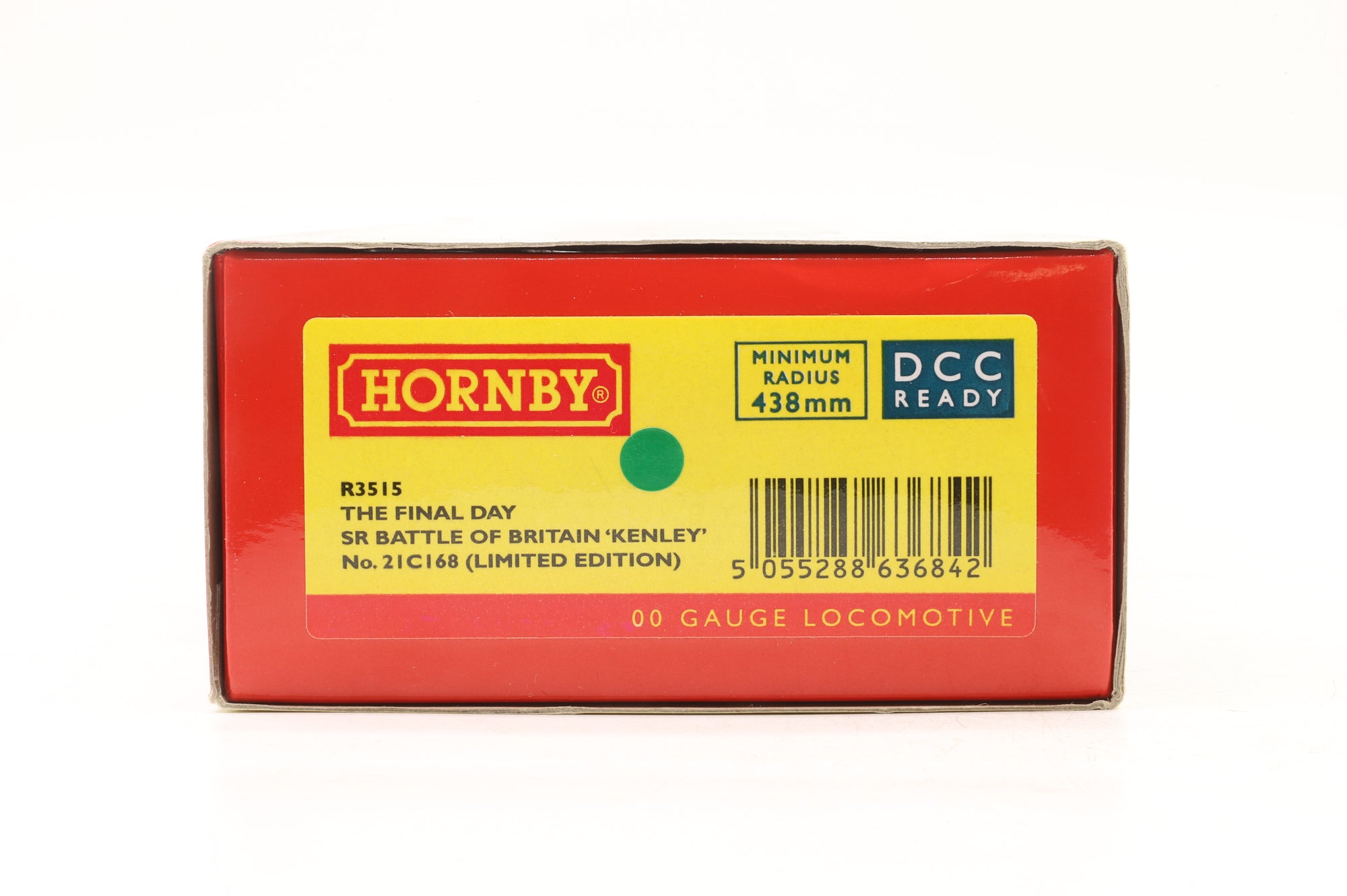 Hornby OO R3515 Battle of Britain 'Kenley' '21C168' SR Green Ltd Ed 344/500 DCC Sound