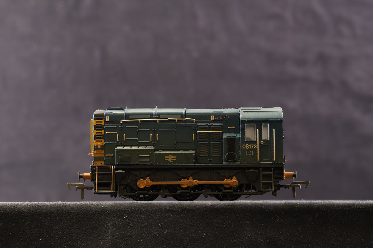 Bachmann OO 32-115 Class 08 Diesel Shunter &#39;08173&#39; BR Blue, Weathered