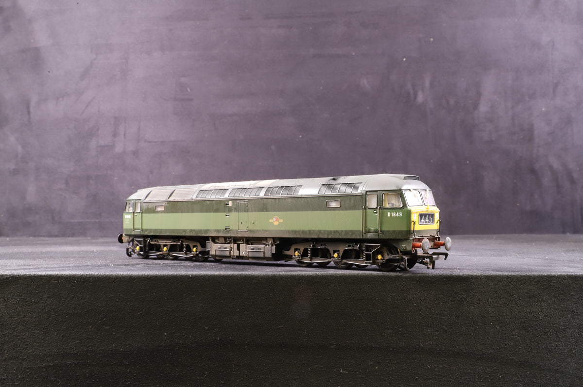 Bachmann OO 32-806 Class 47 &#39;D1842&#39; BR Two Tone Green Renumbered &amp; Weathered DCC Sound