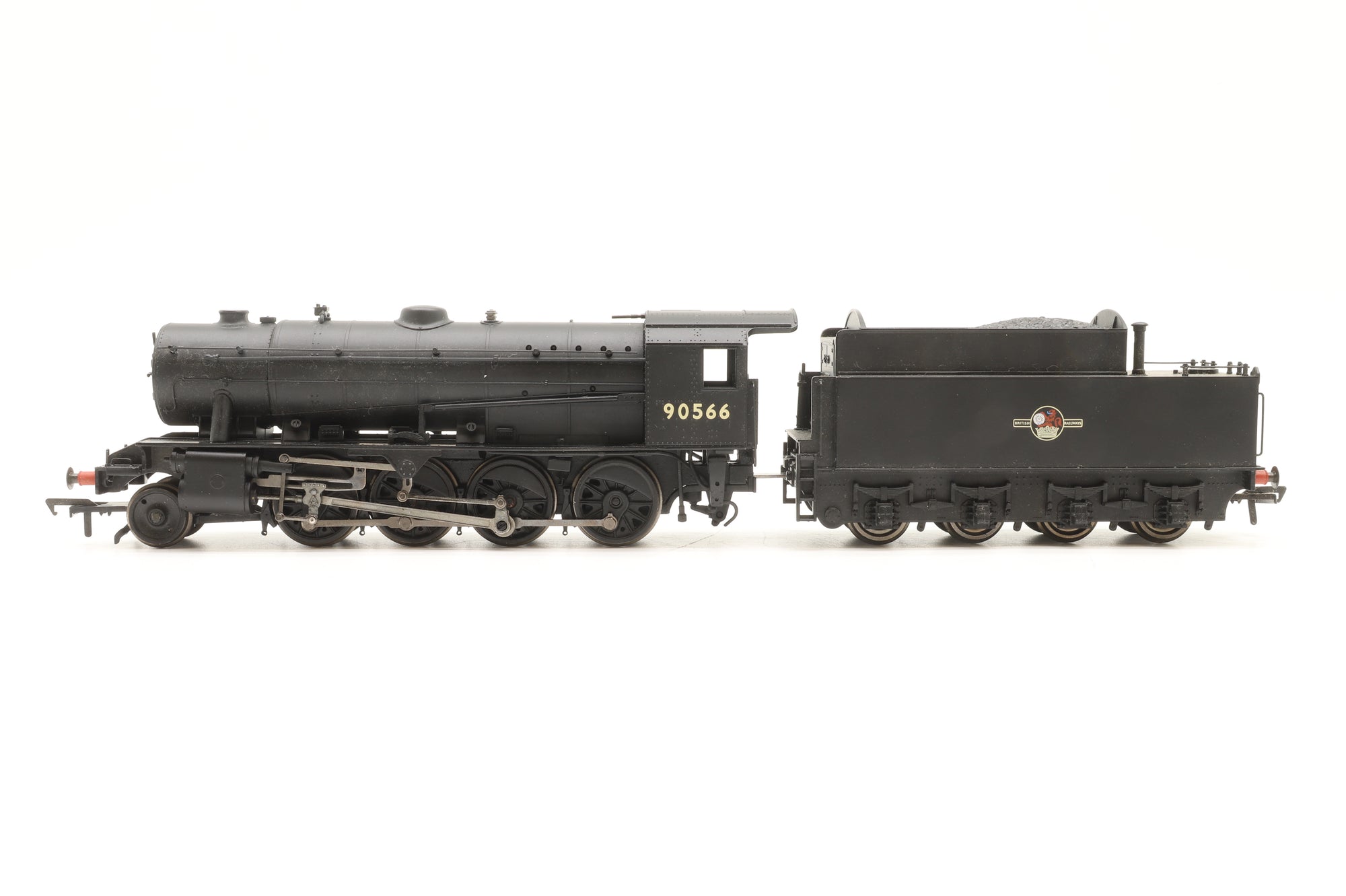 Bachmann OO 32-256 WD 2-8-0 Austerity '90566' BR Black Late Crest