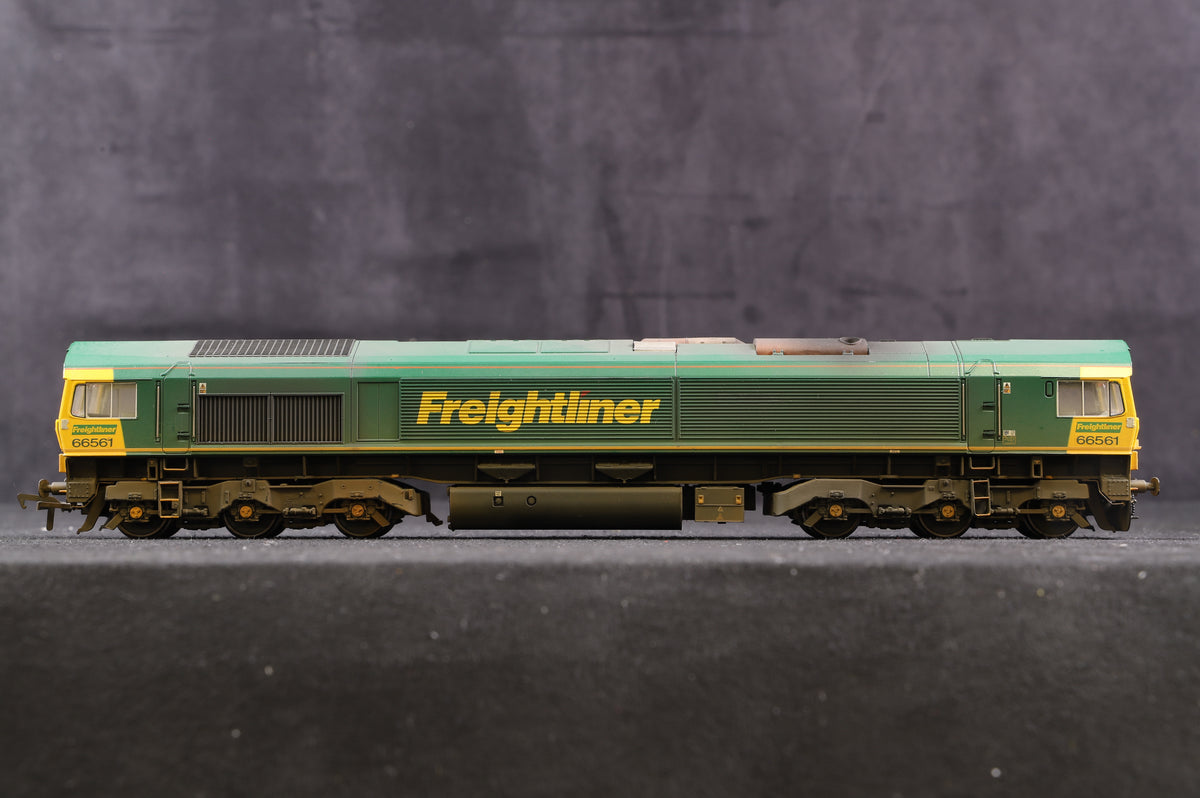 Bachmann OO Clas 66 &#39;66561&#39; Freightliner Weathered &amp; Renumbered