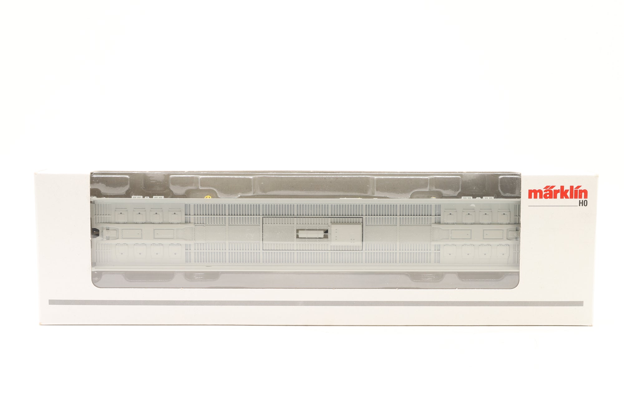 Marklin HO 47401 BLS Xaadkms Depressed Floor Bogie Flat Wagon VI