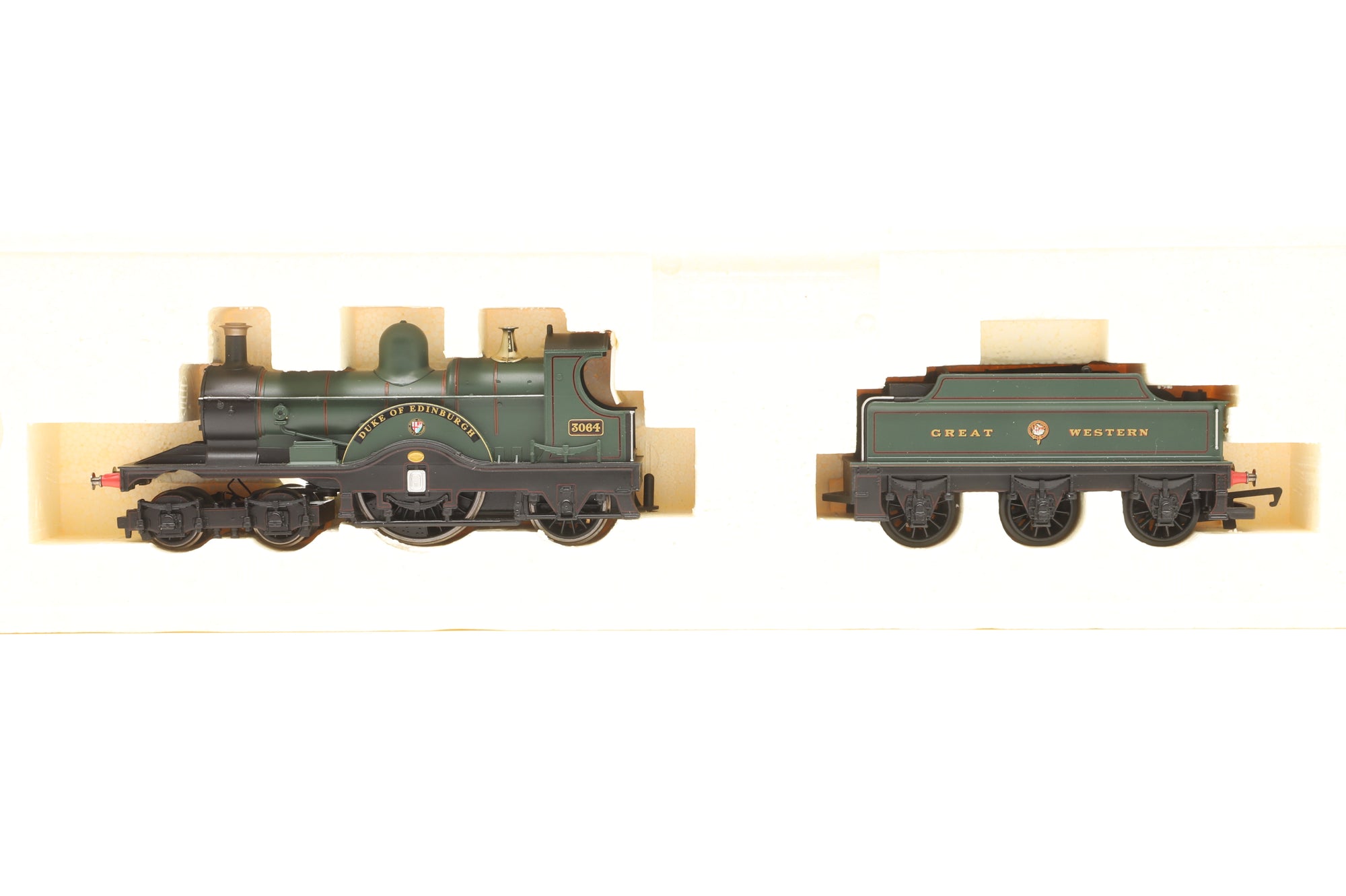 Hornby OO R2828 GWR Dean Single '3064' 'Duke of Edinburgh' GWR Green Ltd Ed 930/ 2000