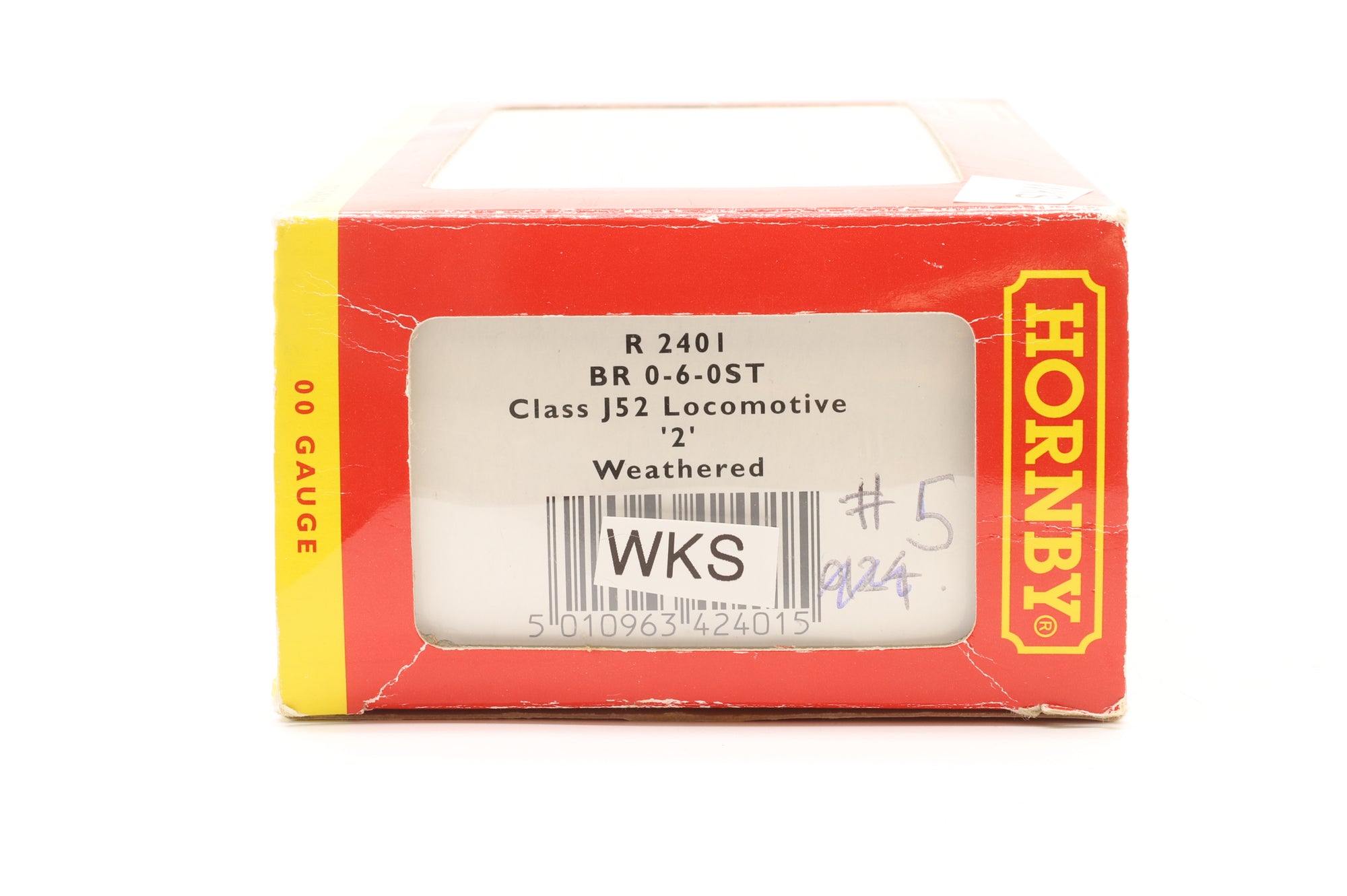 WORKSHOP Hornby OO R2401 Class J52 'Departmental Loco No.2' in BR Black w/ Early Crests - Weathered