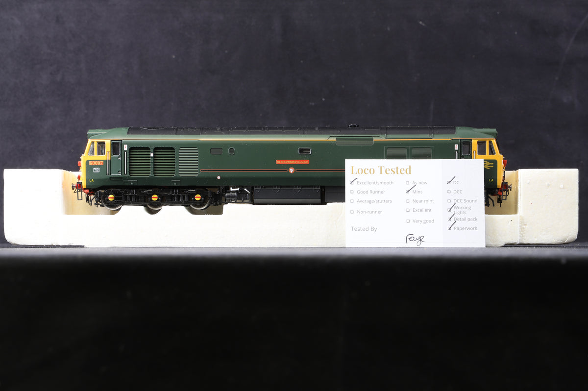 Hornby OO R2408 BR Co-Co Diesel Electric Class 50 &#39;Sir Edward Elgar&#39;