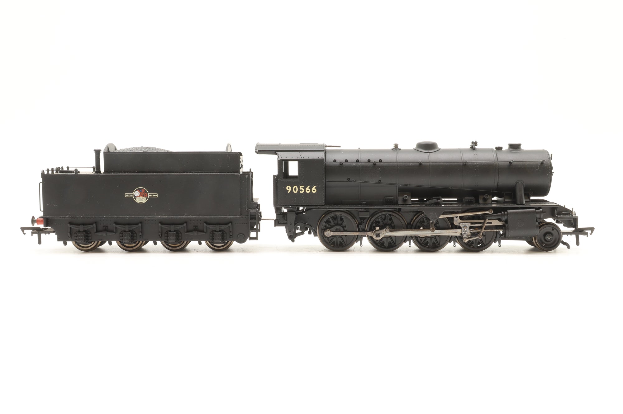 Bachmann OO 32-256 WD 2-8-0 Austerity '90566' BR Black Late Crest