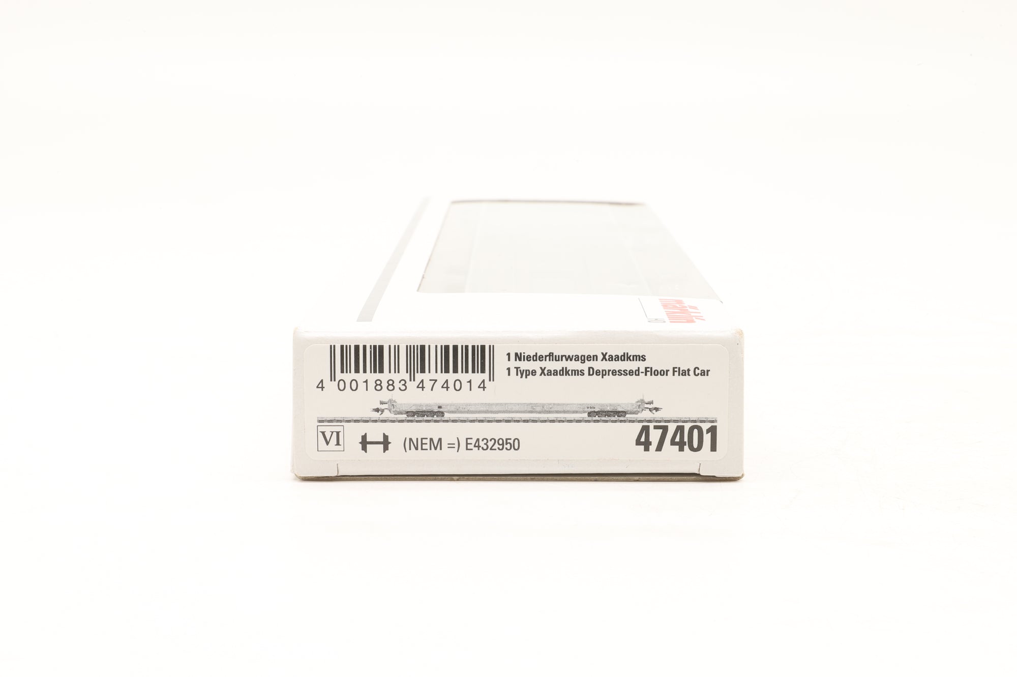Marklin HO 47401 BLS Xaadkms Depressed Floor Bogie Flat Wagon VI