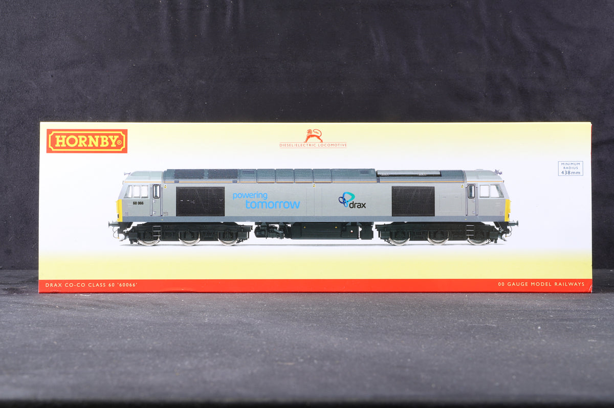 Hornby OO R3479 Drax Co-Co Diesel Electric Class 60 &#39;60066&#39;