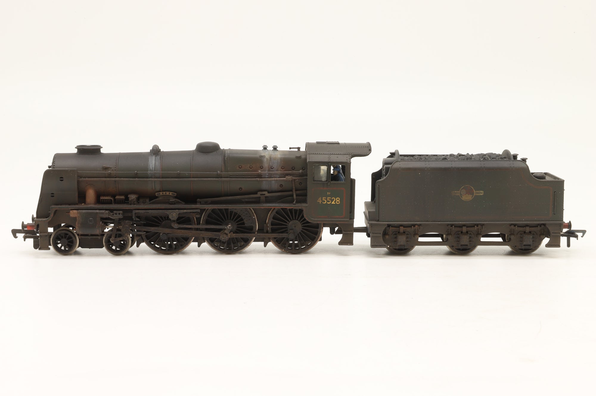 Bachmann OO 31-203 Rebuilt Patriot '45528' 'R.E.M.E' BR Green E/C Weathered