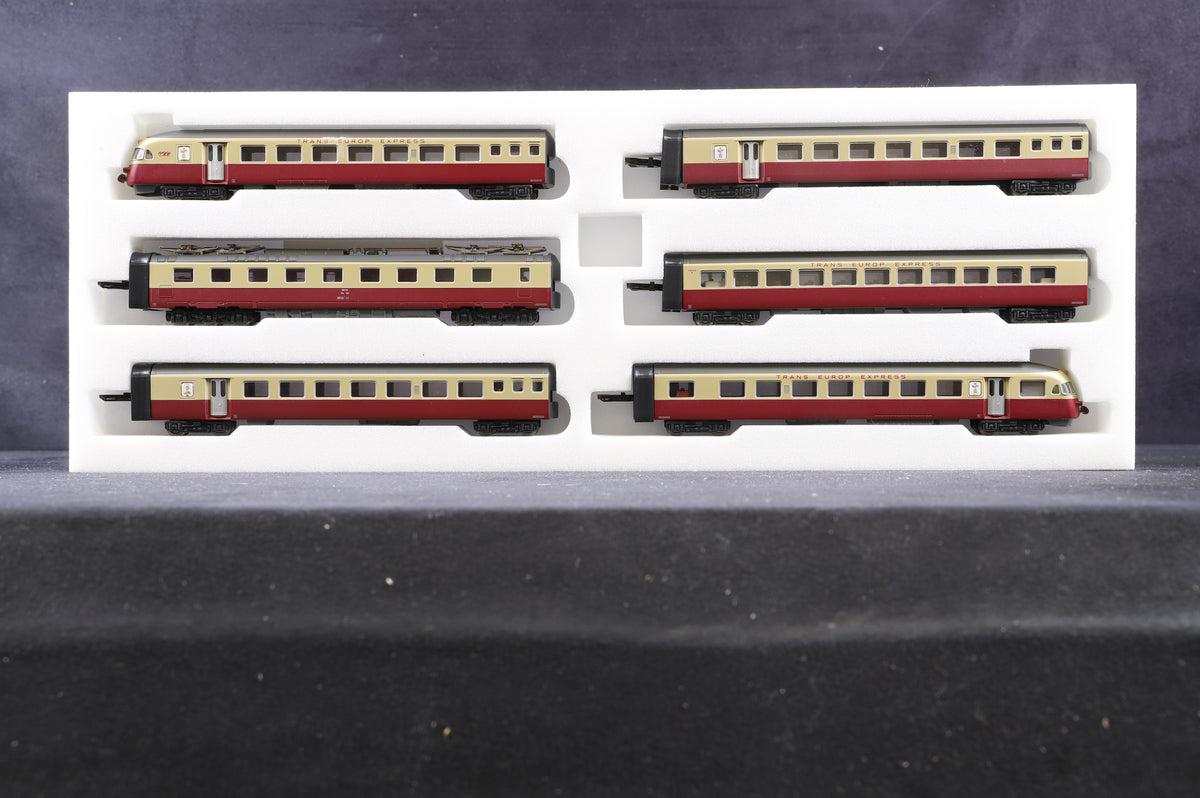 Hobbytrain N H1400 TEE 6 Car Set SBB