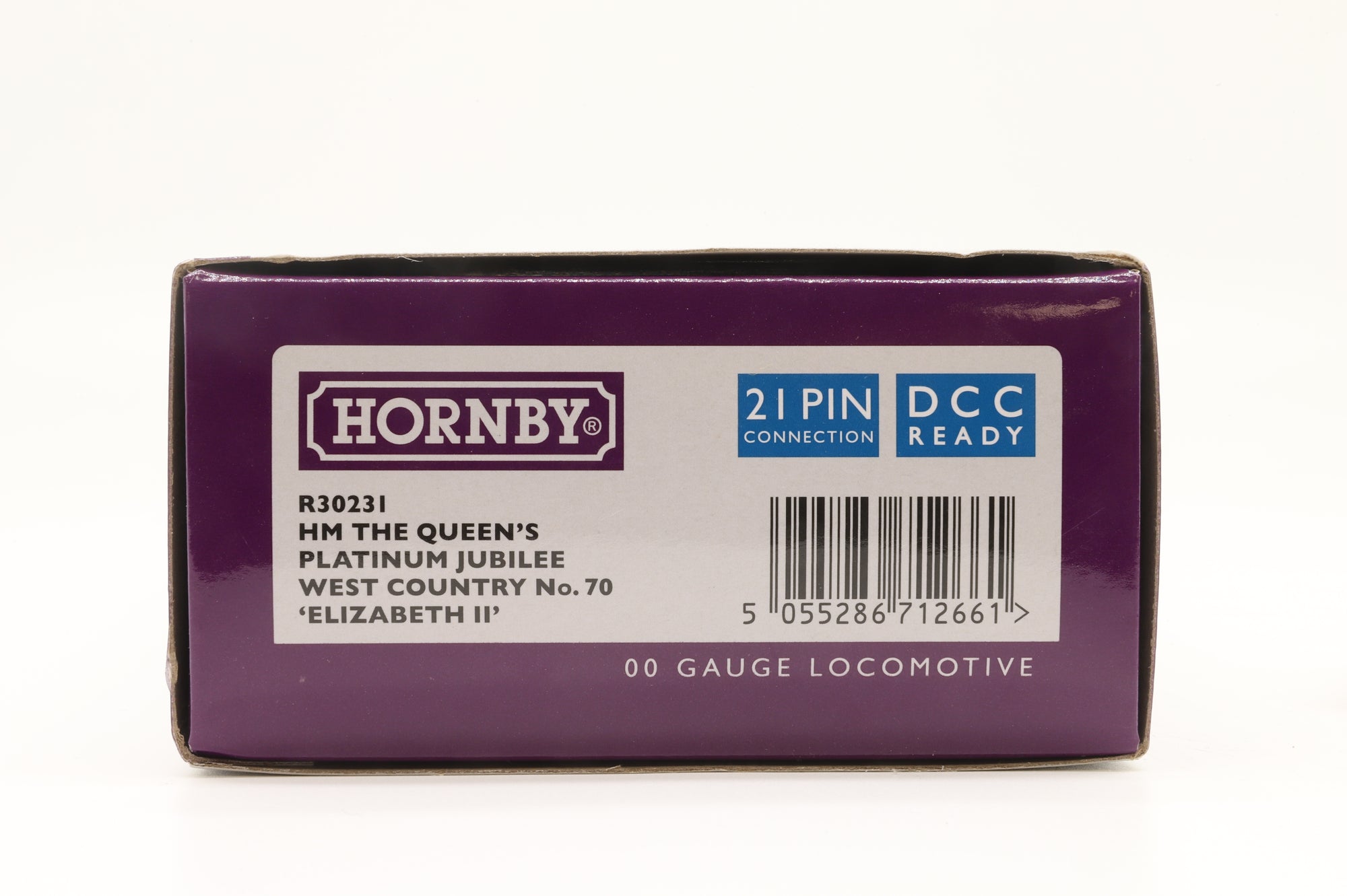 Hornby OO R30231  HM The Queen’s Platinum Jubilee West Country 'No. 70' ‘Elizabeth ll' Ltd Ed 364/ 2500 DCC Sound