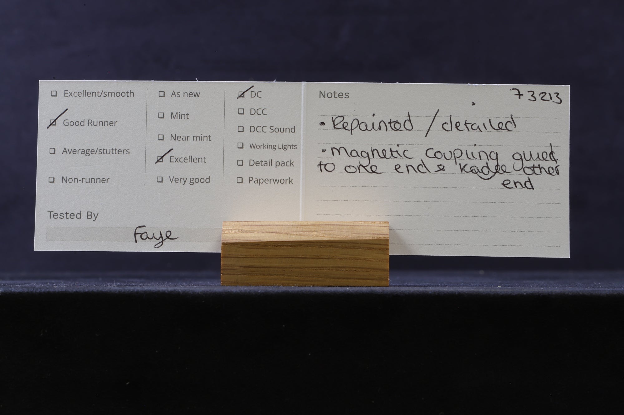 Hornby OO Class 73 '73213' Network Rail Repainted & Detailed