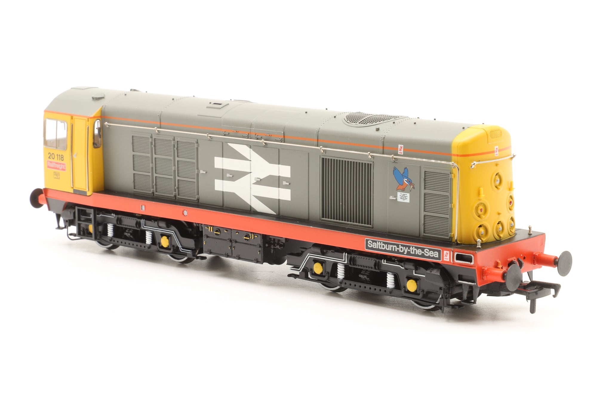 Bachmann OO 32-045 Class 20 '20118' 'Saltburn By The Sea' BR Railfreight Red Stripe DCC Fitted