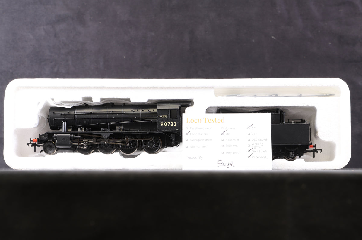 Bachmann OO 32-257A WD Austerity &#39;90732&#39; &#39;Vulcan&#39; BR Black E/C