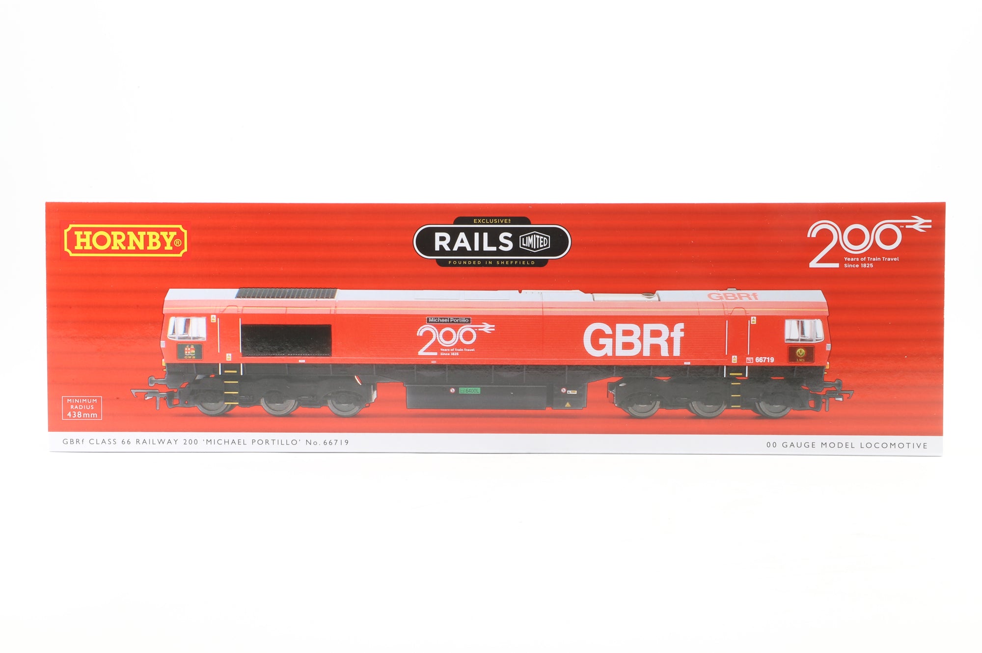 Hornby OO R30549TXS Class 66 '66710' 'Karen Harrison' GBRf 200 DCC Fitted