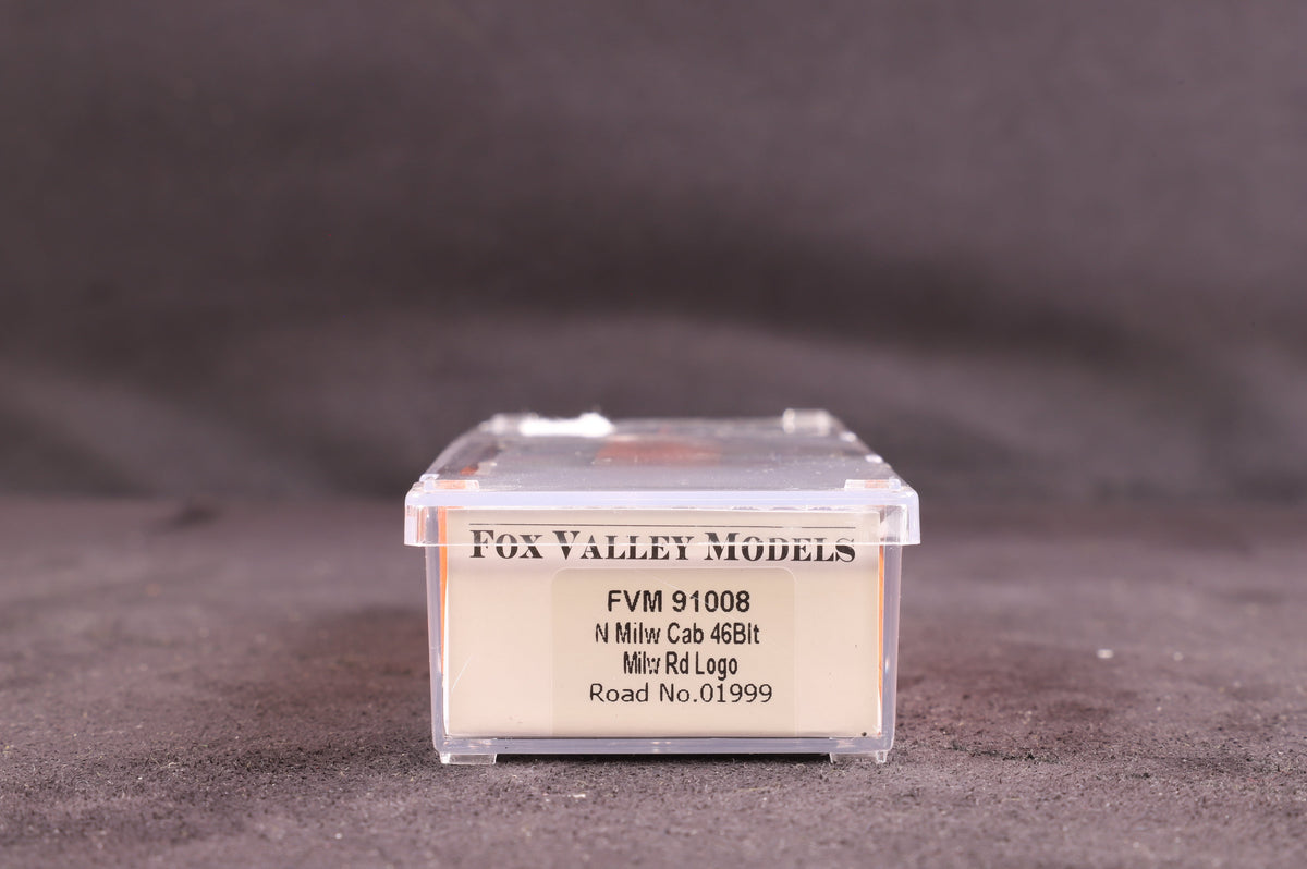 Fox Valley Models N 91008 Milw Cab 46Blt Milw Rd Logo &#39;01999&#39;