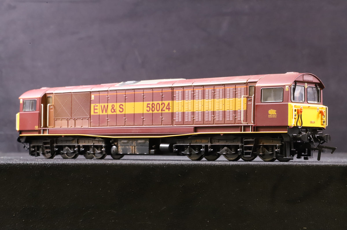 WORKSHOP Heljan OO 5807 Class 58 Diesel &#39;58024&#39; EWS Weathered