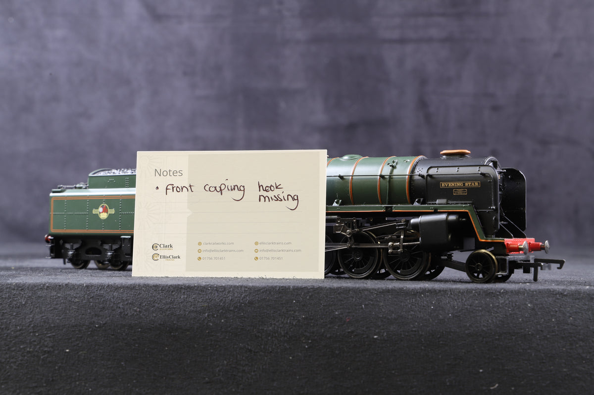 Hornby OO R3288 Class 9F 2-10-0 92220 &quot;Evening Star&quot; in BR Green with late crest